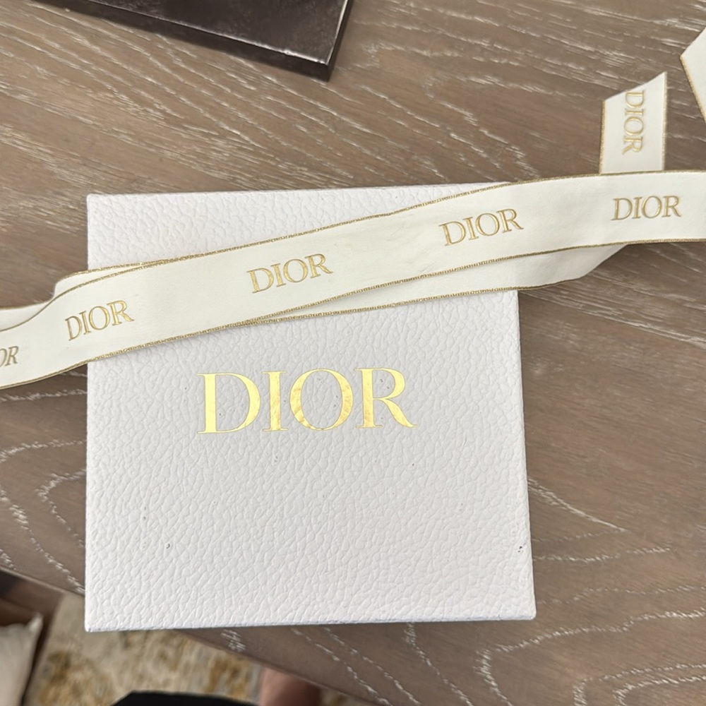 Dior White box with ribbon